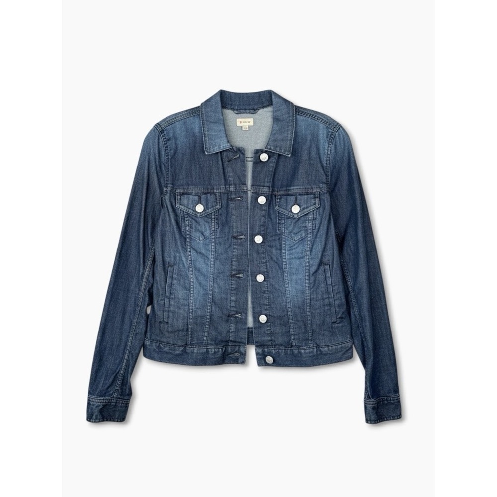 DANIEL CREMIEUX‎ Heritage Madison Denim Jacket Dark Wash XS Stretch Classic